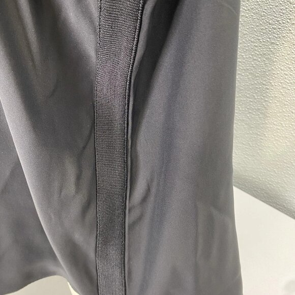 NEW CINQ A SEPT Women’s Lenore Silk Sleeveless Blouse – Black – Size XL - Picture 8 of 15